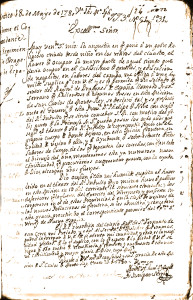 Fray Serra Letter of January 3, 1780